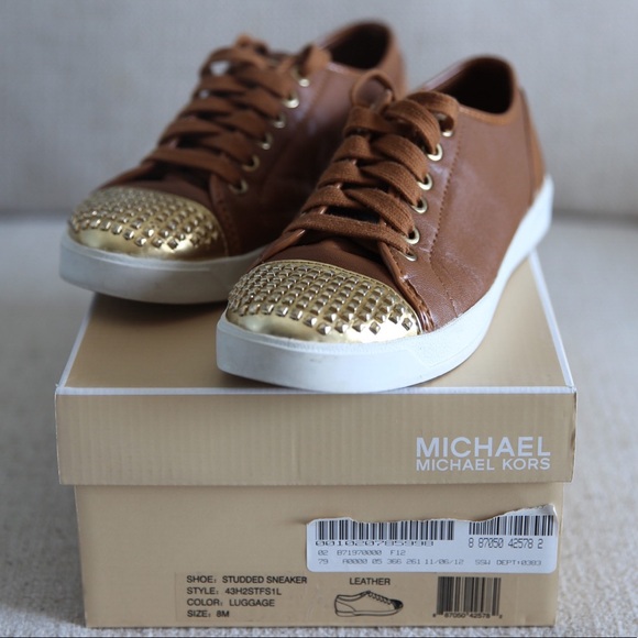 michael kors studded sneakers
